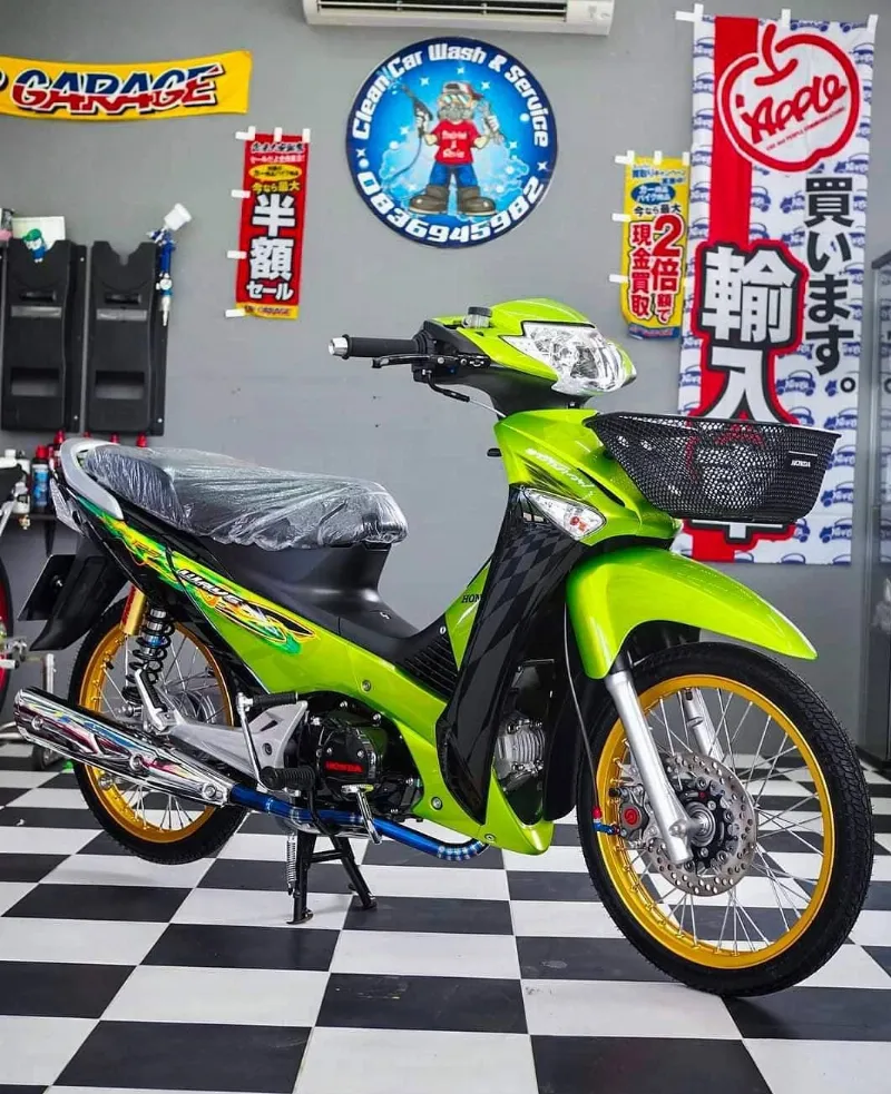 Ảnh Wave độ kiểng xanh lá