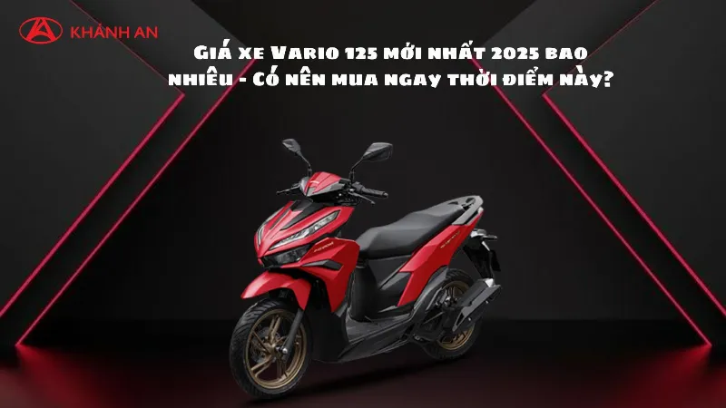 Giá xe Vario 125 cũ